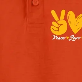 School Bus Driver Peace Love Bus Driver Driving Bus Dry Zone Grid Performance Polo