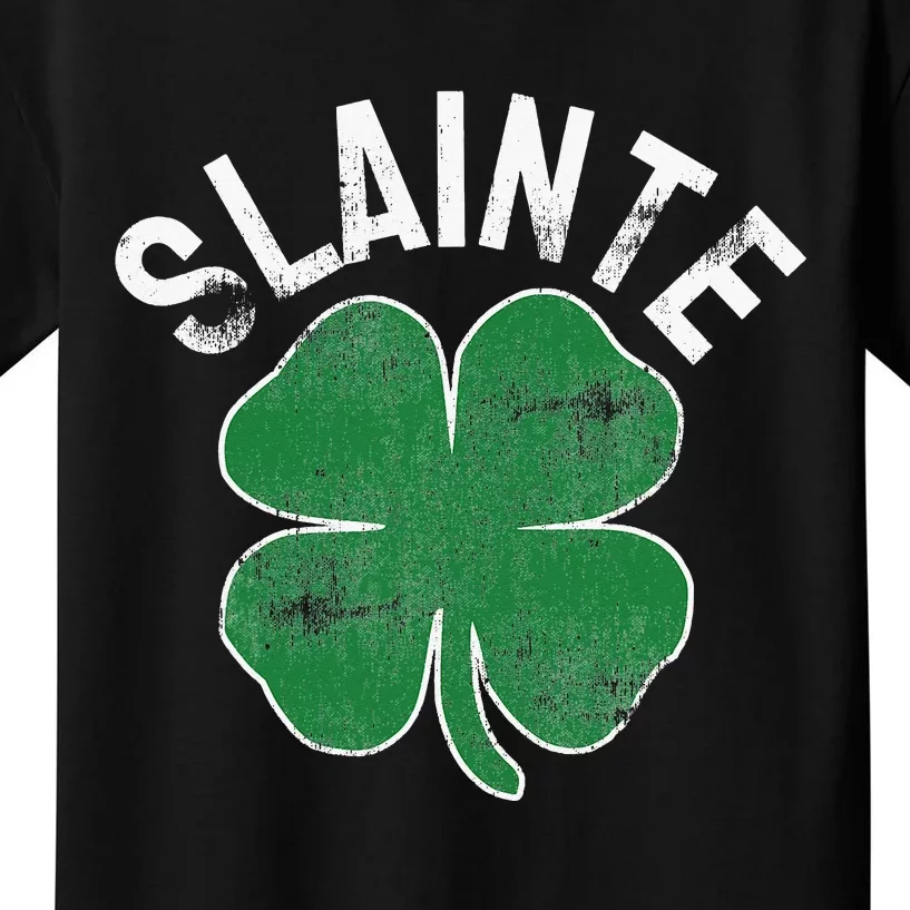 Slainte Beer Drinking Irish Shamrock ST PATRICKS DAY Kids T-Shirt