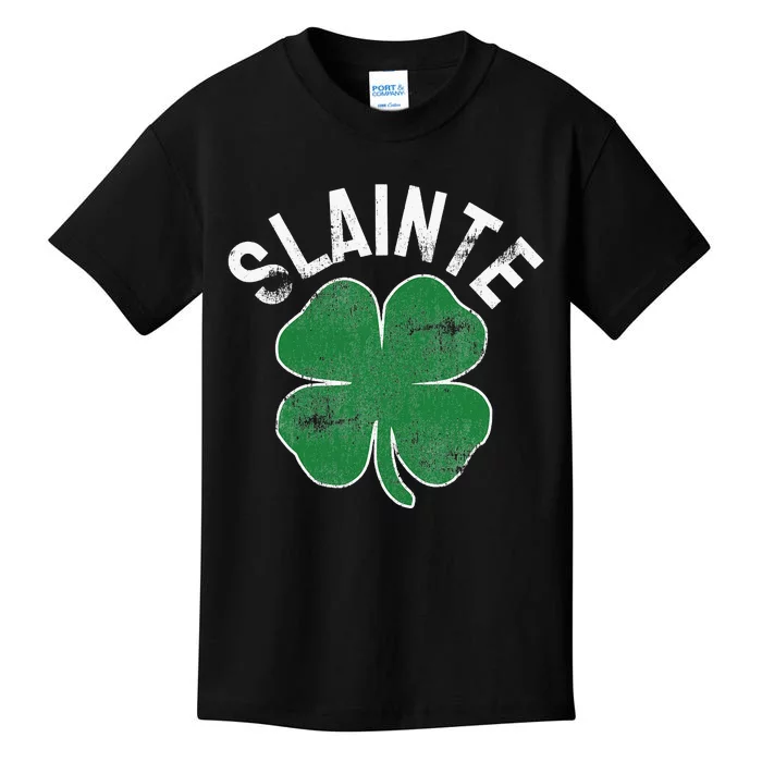 Slainte Beer Drinking Irish Shamrock ST PATRICKS DAY Kids T-Shirt