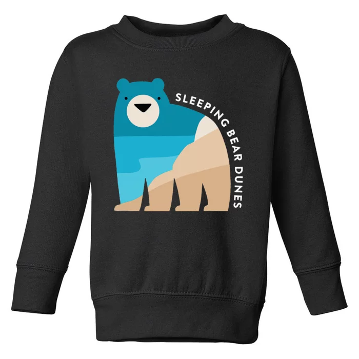 Sleeping Bear Dunes Michigan National Park Souvenir Gift Toddler Sweatshirt