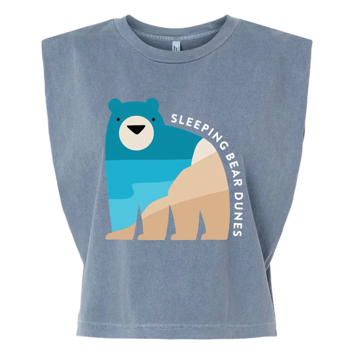 Sleeping Bear Dunes Michigan National Park Souvenir Gift Garment-Dyed Women's Muscle Tee