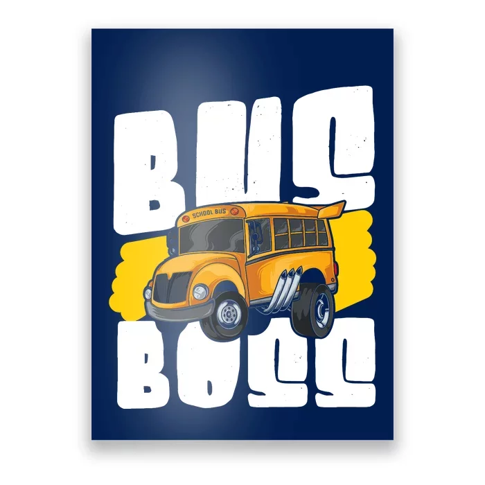 School Bus Driver Poster