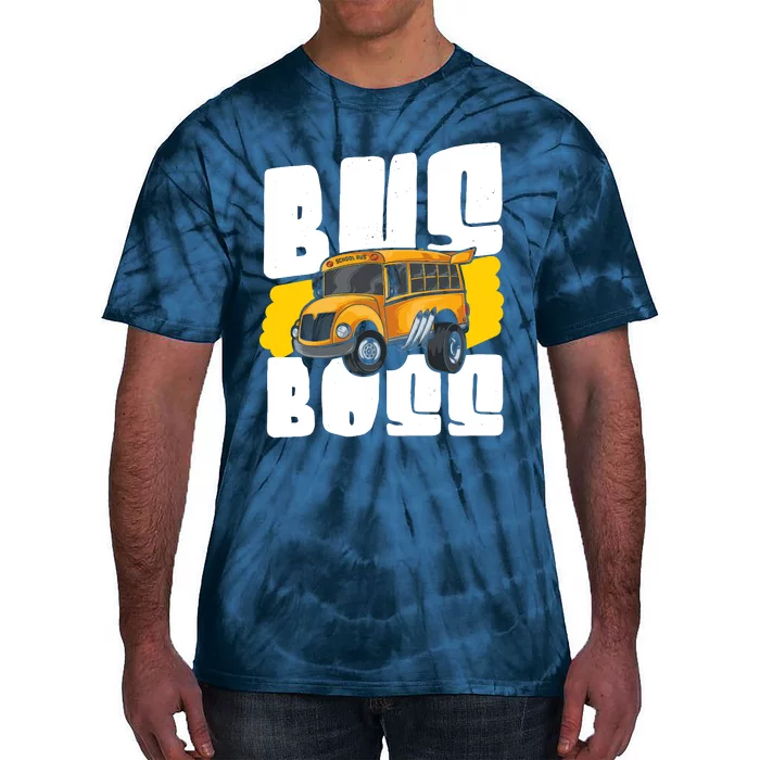 School Bus Driver Tie-Dye T-Shirt