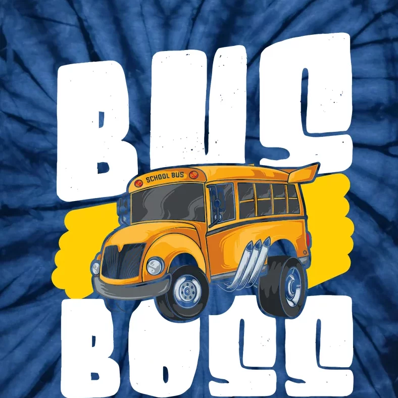 School Bus Driver Tie-Dye T-Shirt