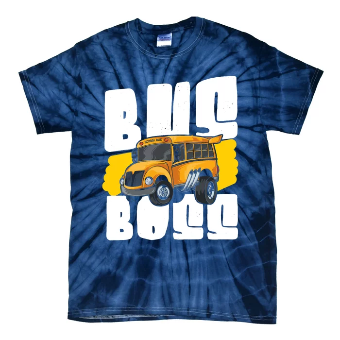 School Bus Driver Tie-Dye T-Shirt