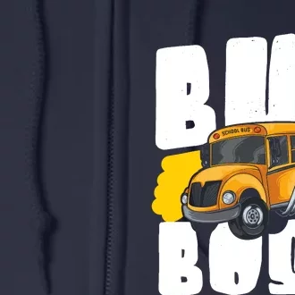 School Bus Driver Full Zip Hoodie