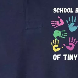 School Bus Driver Of Tiny Humans for Bus Driver Softstyle Adult Sport Polo