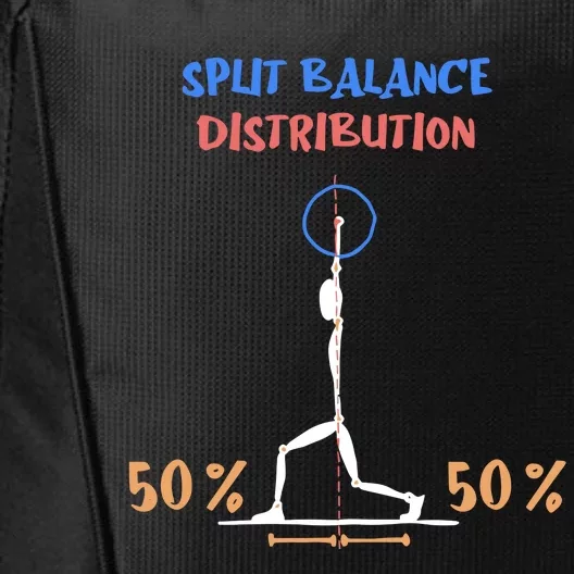 Split Balance Distribution City Backpack