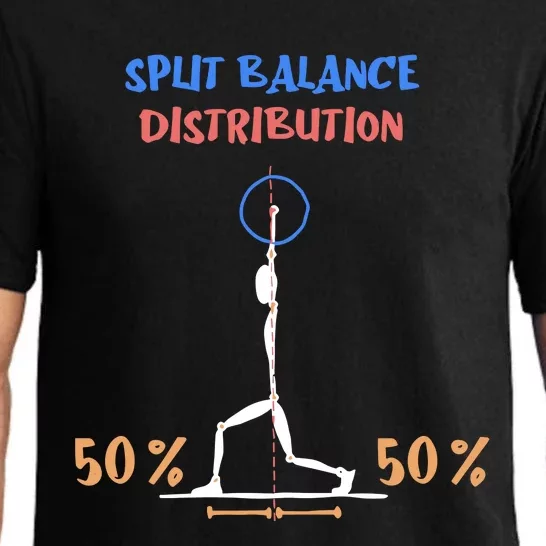 Split Balance Distribution Pajama Set