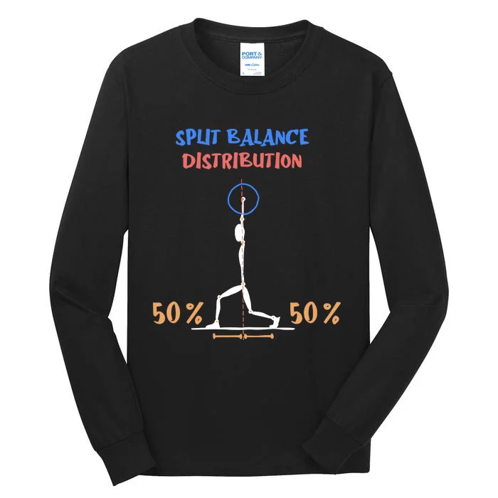 Split Balance Distribution Tall Long Sleeve T-Shirt