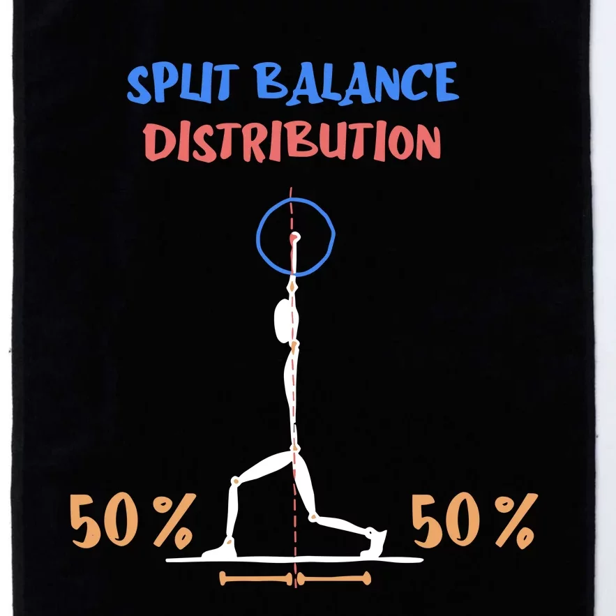 Split Balance Distribution Platinum Collection Golf Towel