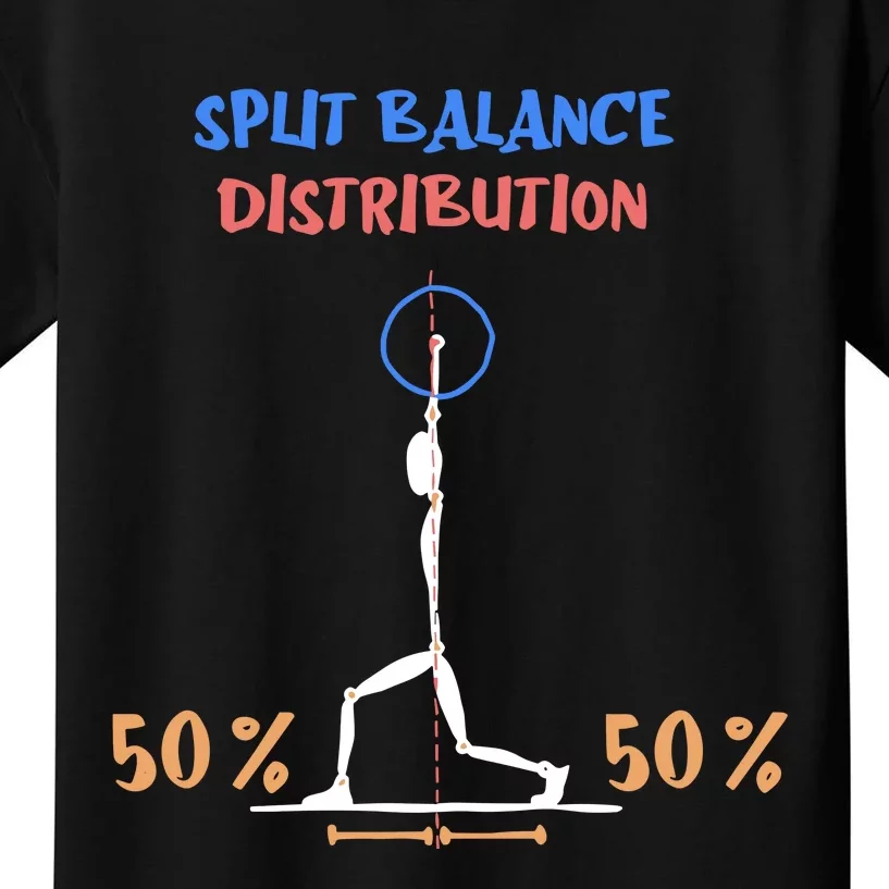 Split Balance Distribution Kids T-Shirt