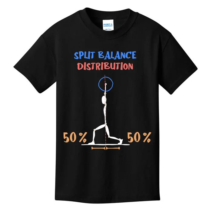 Split Balance Distribution Kids T-Shirt