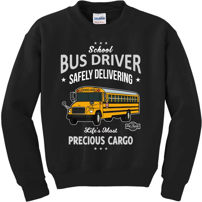 School Bus Driver - Safely Delivering Precious Kids Sweatshirt