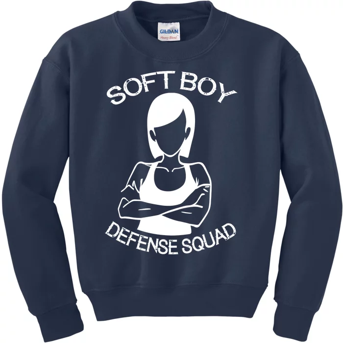 Soft Boy Defense Squad Kids Sweatshirt