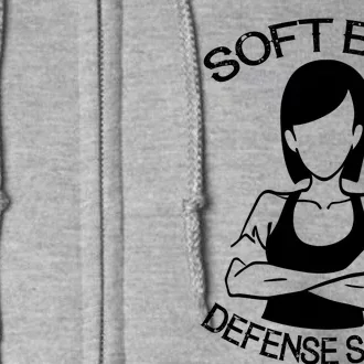 Soft Boy Defense Squad Full Zip Hoodie