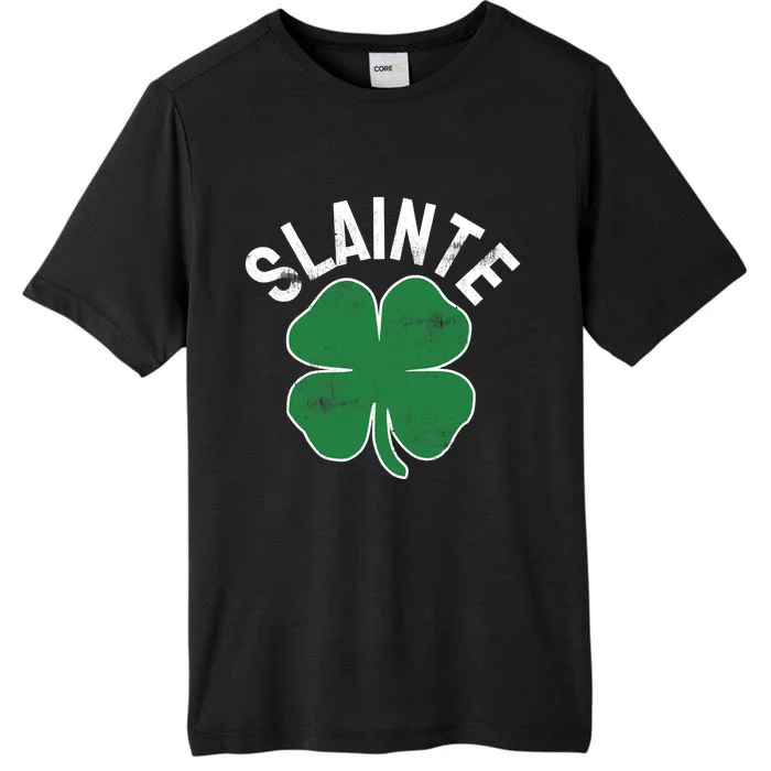 Slainte Beer Drinking Irish ST PATRICKS DAY Shamrock Funny ChromaSoft Performance T-Shirt