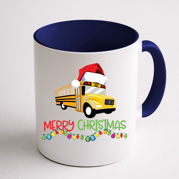 School Bus Driver Christmas Favorite Driver Front & Back Coffee Mug