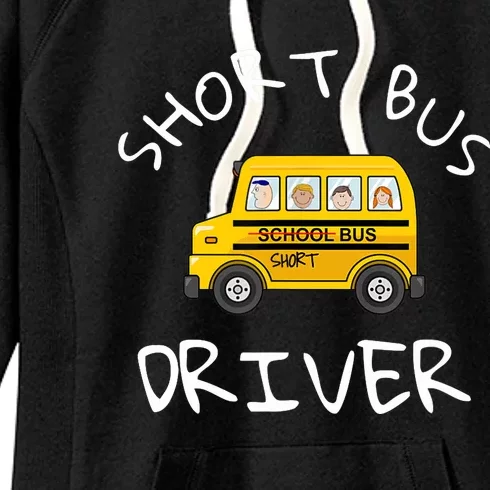 School bus driver Funny Novelty School Bus Driver Women's Fleece Hoodie