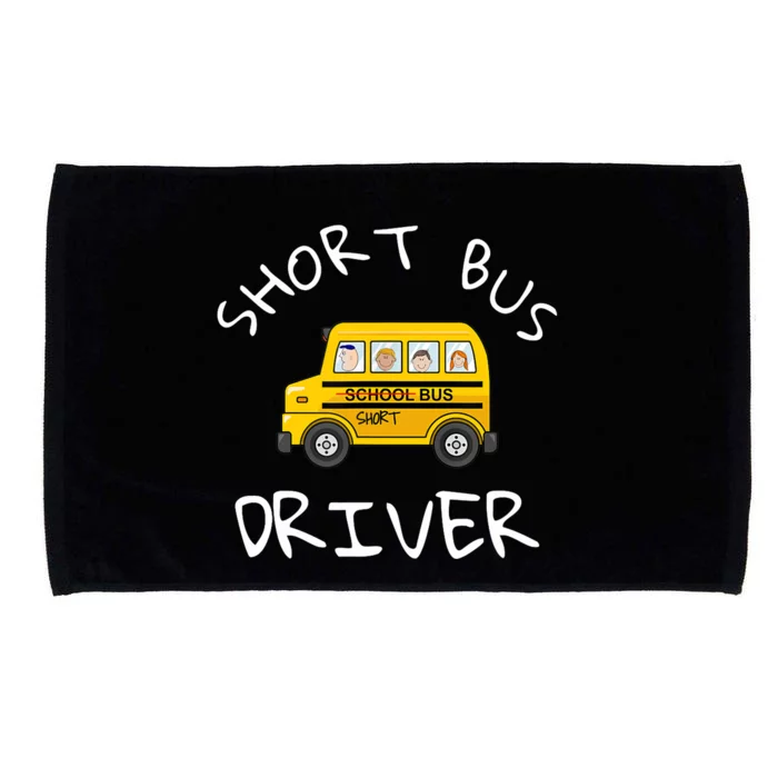 School bus driver Funny Novelty School Bus Driver Microfiber Hand Towel