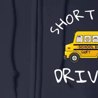 School bus driver Funny Novelty School Bus Driver Full Zip Hoodie