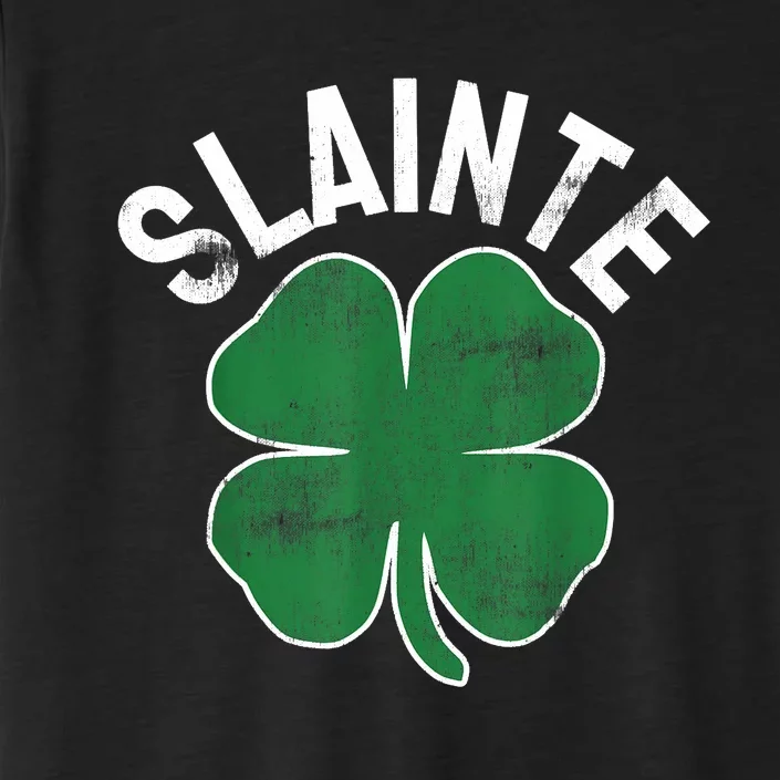 Slainte Beer Drinking Irish ST PATRICKS DAY Shamrock Funny ChromaSoft Performance T-Shirt