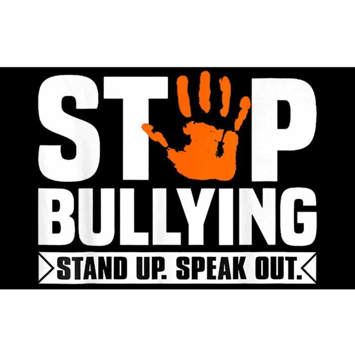 Stop Bullying Design Orange Stand Up Speak Out Unity Day Bumper Sticker