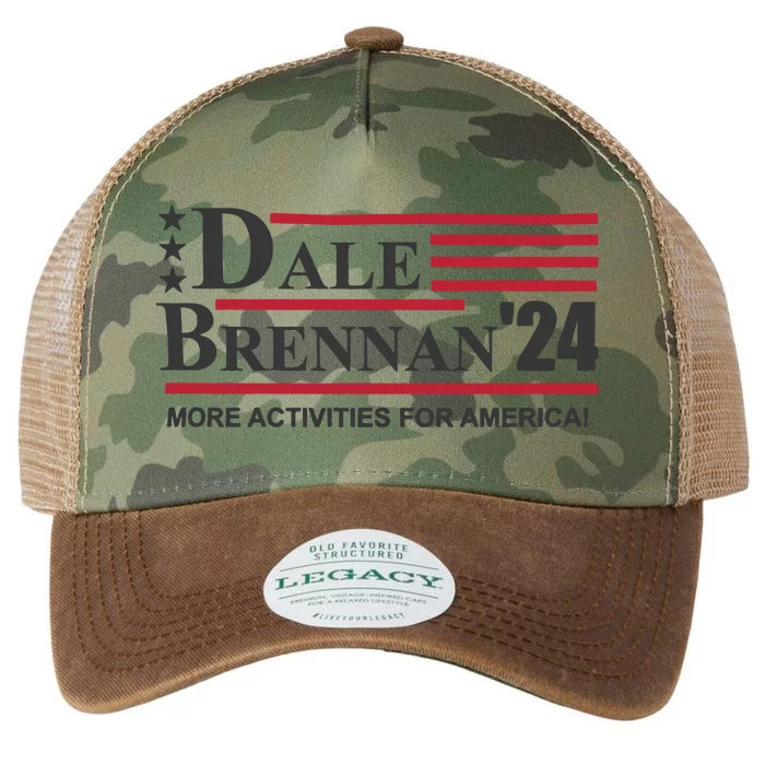 Step Brothers Dale Brennan 2024 More Activities For America! Ts Legacy Tie Dye Trucker Hat