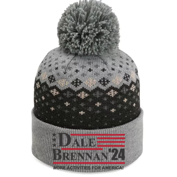 Step Brothers Dale Brennan 2024 More Activities For America! Ts The Baniff Cuffed Pom Beanie