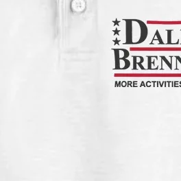 Step Brothers Dale Brennan 2024 More Activities For America! Ts Dry Zone Grid Performance Polo