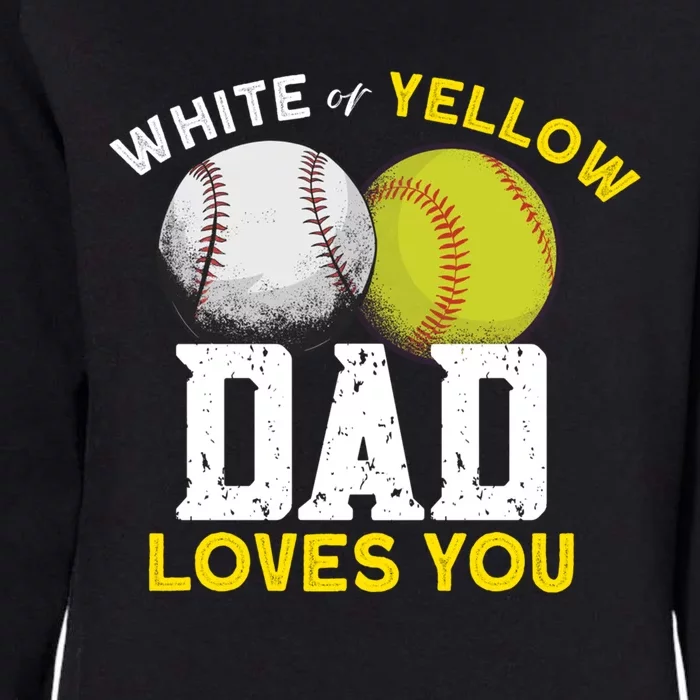 Softball Baseball Dad Gift Softballgiftbaseball Player Softball Meaningful Gift Womens California Wash Sweatshirt