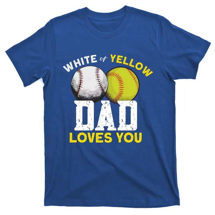 Softball Baseball Dad Gift Softballgiftbaseball Player Softball Meaningful Gift T-Shirt