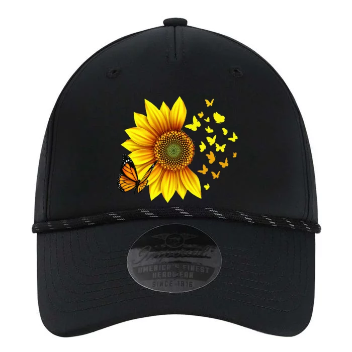 Sunflower Butterflies Design Performance The Dyno Cap