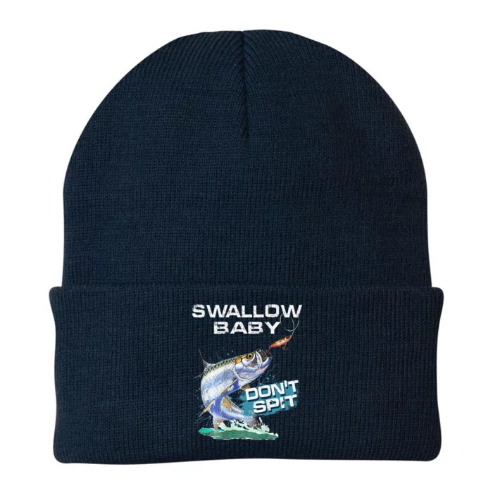 Swallow Baby DonT Spit Tarpon Funny Fishing Knit Cap Winter Beanie