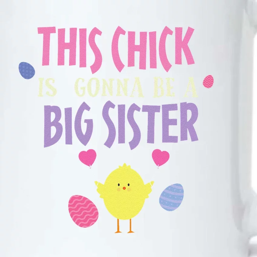 Sister Big Easter Pregnancy Reveal Announcement Baby Shower Black Color Changing Mug