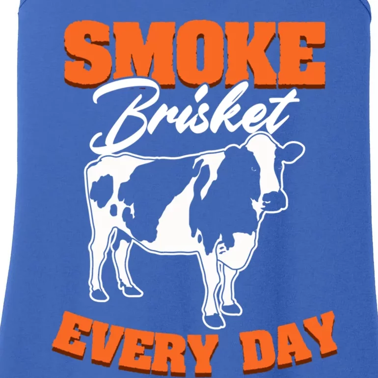 Smoke Brisket Everyday Bbq Grilling Barbecue Smoke Brisket Gift Ladies Essential Tank