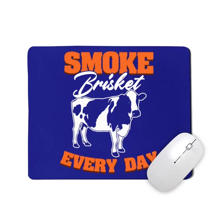 Smoke Brisket Everyday Bbq Grilling Barbecue Smoke Brisket Gift Mousepad