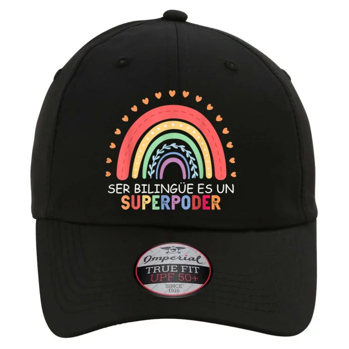 Ser Bilingue Es Un Superpoder Spanish Teacher Back To School The Original Performance Cap