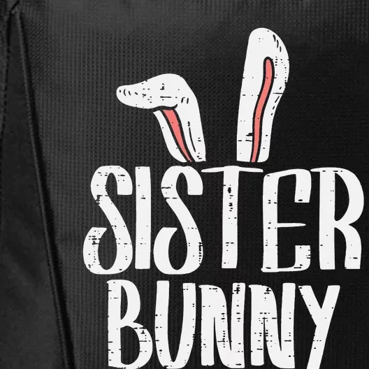 Sister Bunny Ears Cute Easter Family Matching City Backpack