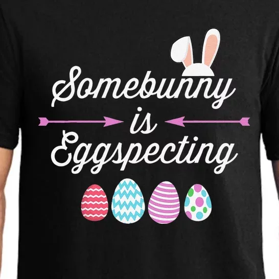 Some Bunny Easter Pregnancy Announcement For Expecting Mom Pajama Set