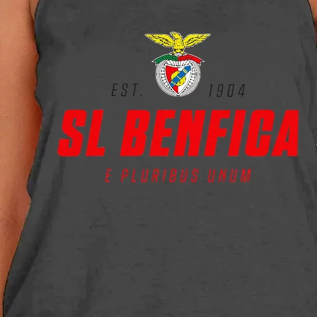 SL Benfica E PLURIBUS UNUM Women's Knotted Racerback Tank