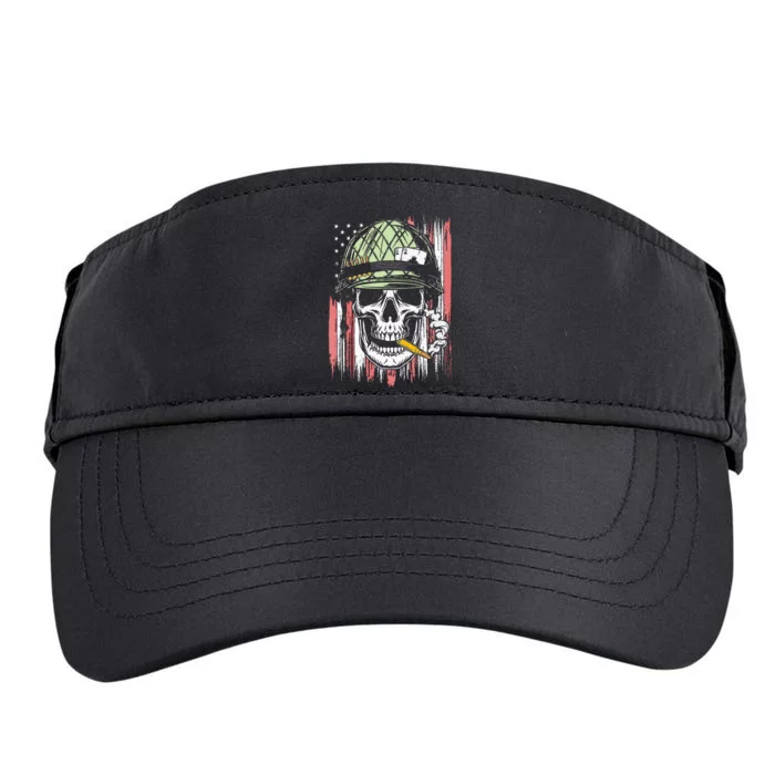 Smoking Brass Funny Skull Smoking Adult Drive Performance Visor