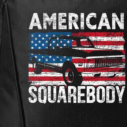 Square Body For A Old Pickup Truck Lovers City Backpack