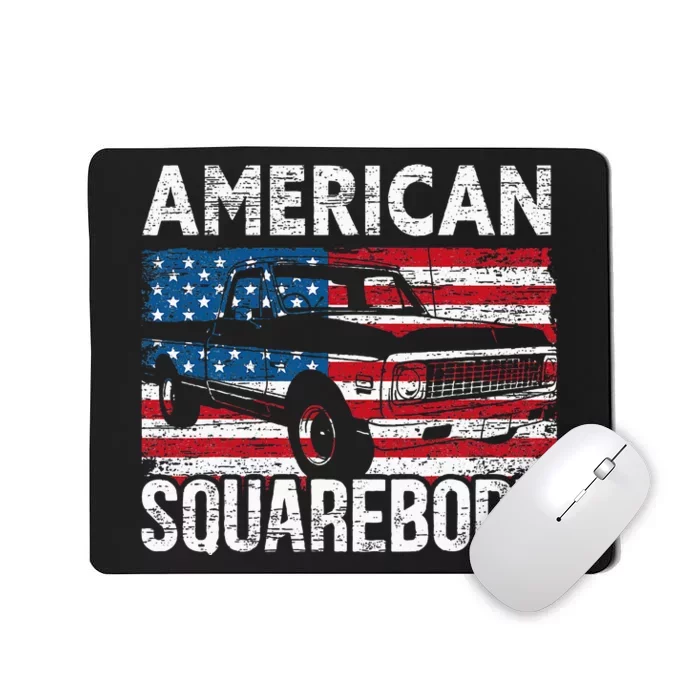 Square Body For A Old Pickup Truck Lovers Mousepad