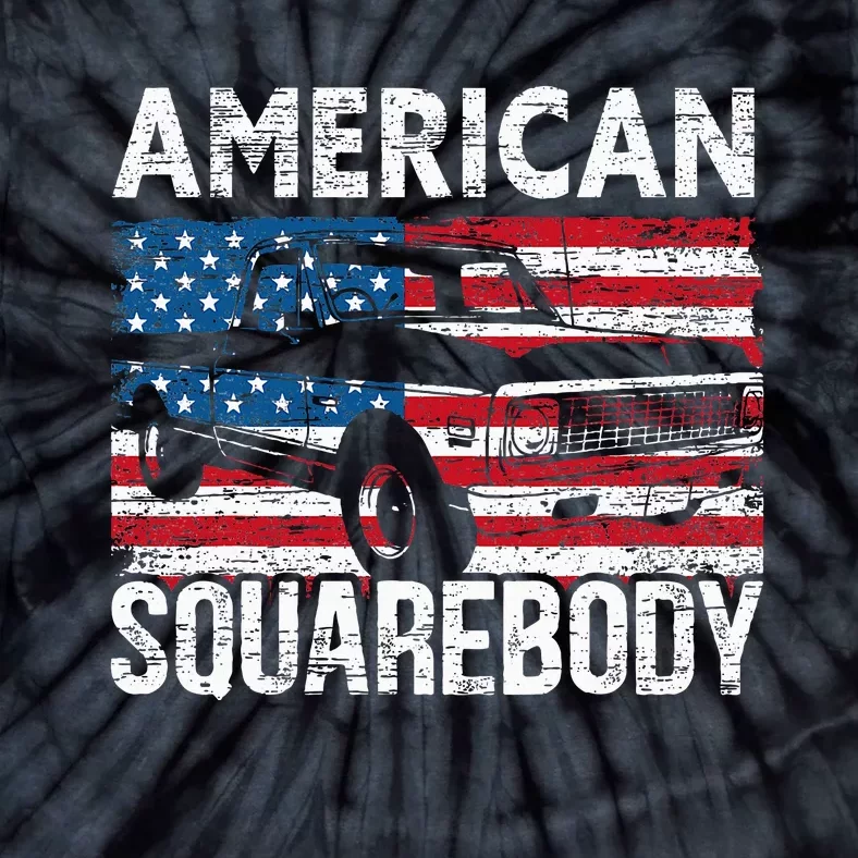 Square Body For A Old Pickup Truck Lovers Tie-Dye T-Shirt