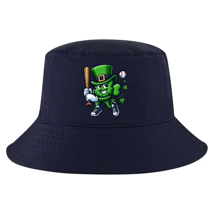 Shamrock Baseball Funny St Patricks Day Cool Comfort Performance Bucket Hat