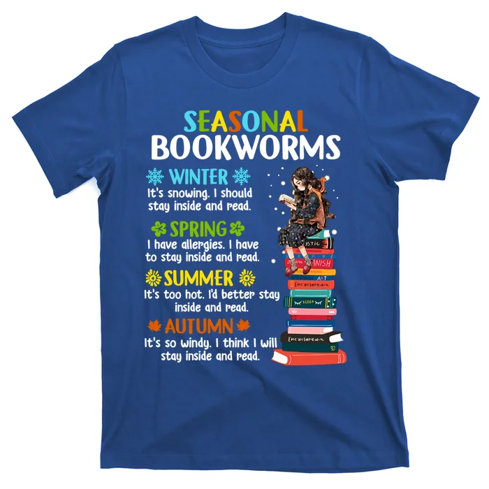 Seasonal Bookworms Funny Gift T-Shirt