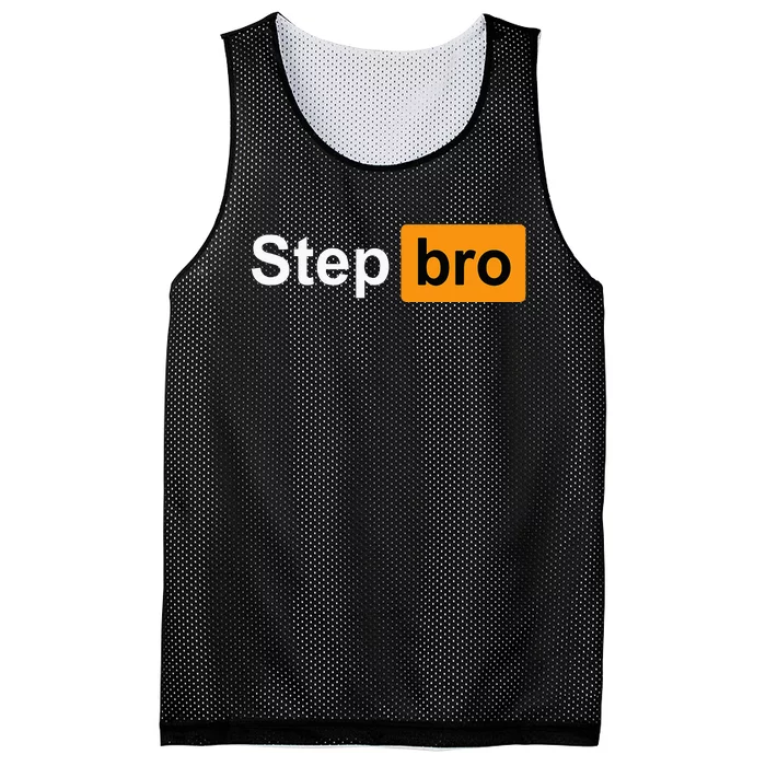 Step Bro Funny Adult Costume Mesh Reversible Basketball Jersey Tank