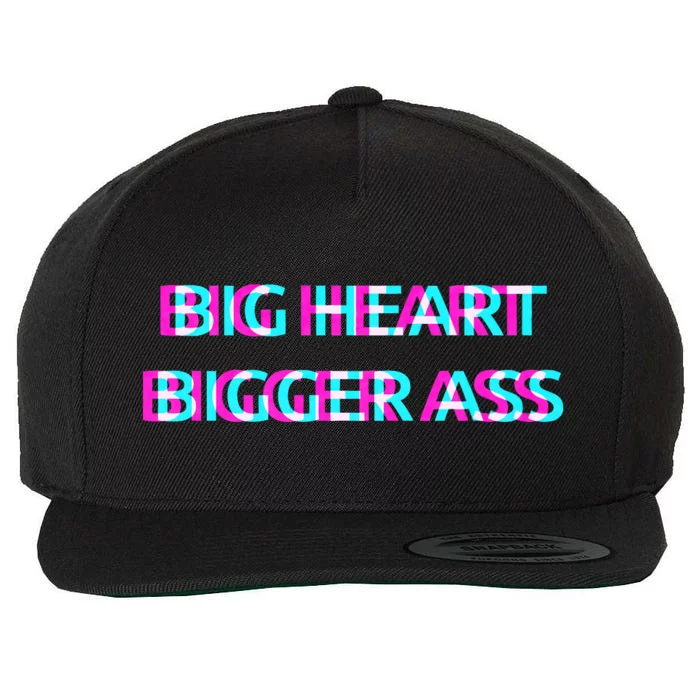 Sarcastic Booty Funny Humor Curvy Wool Snapback Cap