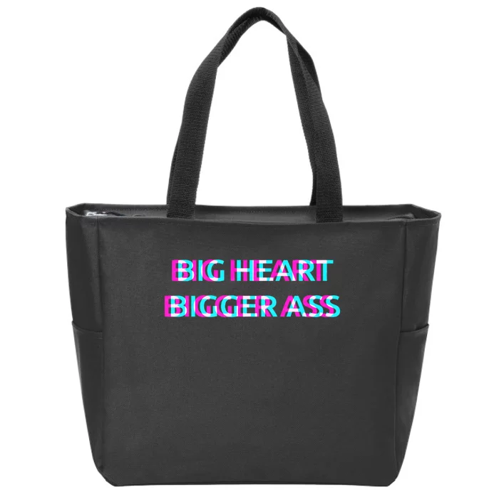 Sarcastic Booty Funny Humor Curvy Zip Tote Bag